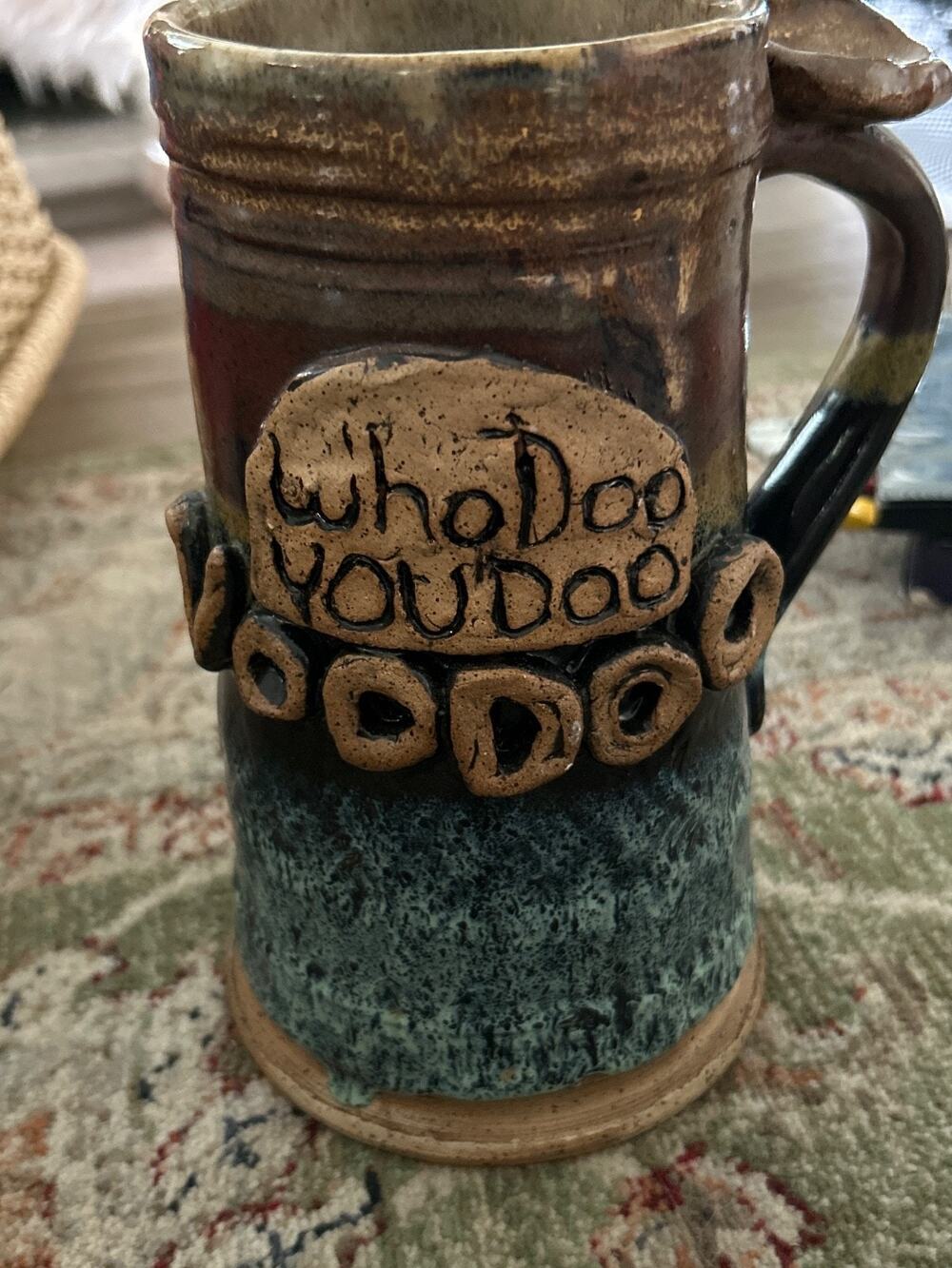 Artisan Mug -who do You Voodoo